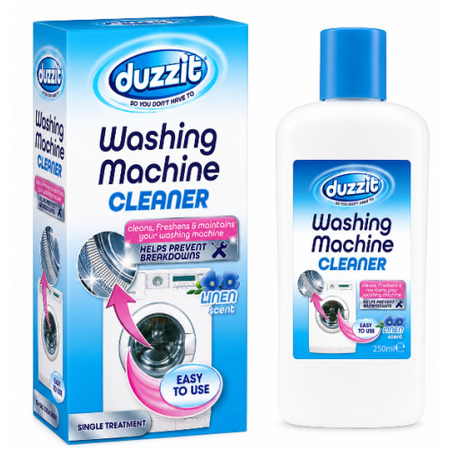 Засіб для очищення пральної машини Duzzit Washing Machine Cleaner Linen з ароматом свіжої білизни, 250 мл